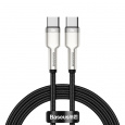 Baseus Datový kabel Cafule USB-C/USB-C 1m 100W (20V 5A) černý