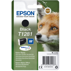 Epson Singlepack Black T1281 DURABrite Ultra Ink