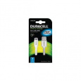 Duracell - napájecí a synchronizační kabel pro Micro USB zařízení 1m - bílý