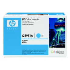 hp color laserjet azurový toner, Q5951A