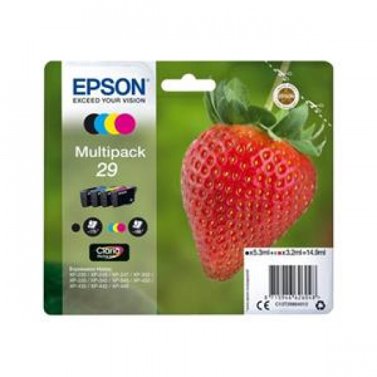 EPSON cartridge T2986 (black/cyan/magenta/yellow) multipack (jahoda)