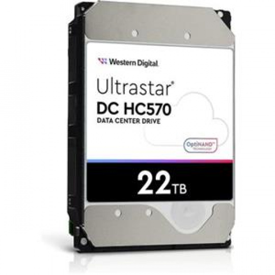 WD Ultrastar® HDD 22TB (WUH722222ALE6L4) DC HC570 3.5in 26.1MM 512MB 7200RPM SATA ULTRA 512E SE NP3