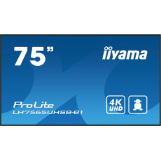 75" iiyama LH7565UHSB-B1:IPS,4K UHD,Android,24/7