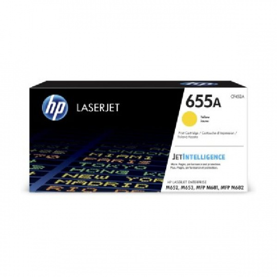 HP toner 655A/Yellow/10 500 stran