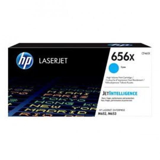 HP toner 656X/Cyan/22 000 stran