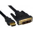 PremiumCord Kabel HDMI A - DVI-D M/M 1m