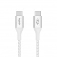 Belkin Boost charge USB-C kabel 240W, 1m, bílý