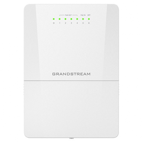 Grandstream GWN7711R venkovní L2 Lite managed switch, 5xGbE, 4xPoE+, IP66