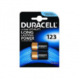 DURACELL Baterie - 123A 3V Lithium Battery, 3 V, 1500 mAh - 2 pack