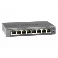 NETGEAR 8PT GIGABIT PLUS SWITCH, GS108e