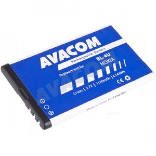 AVACOM Náhradní baterie do mobilu Nokia 5530, CK300, E66, 5530, E75, 5730, Li-Ion 3,7V 1120mAh (náhrada BL-4U)