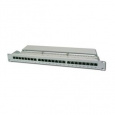 Digitus Patch Panel, CAT5E, stíněný, 24x 8P8C LSA, 1U, šedý