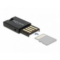 Delock USB 2.0 čtečka karet pro paměťové karty Micro SD