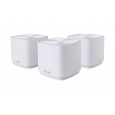 ASUS Zenwifi XD4 Plus (3-pack, White) + podložka