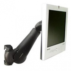 ERGOTRON 400 Series Wall Mount LCD Arm, nástěnný držák,max 24"LCD černý