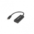 LANBERG USB-C(M) 3.1 na Displayport(F) adaptér kabel 15CM černý