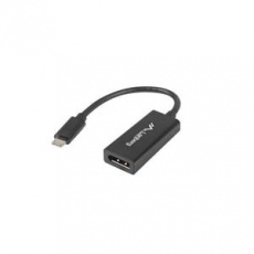 LANBERG USB-C(M) 3.1 na Displayport(F) adaptér kabel 15CM černý