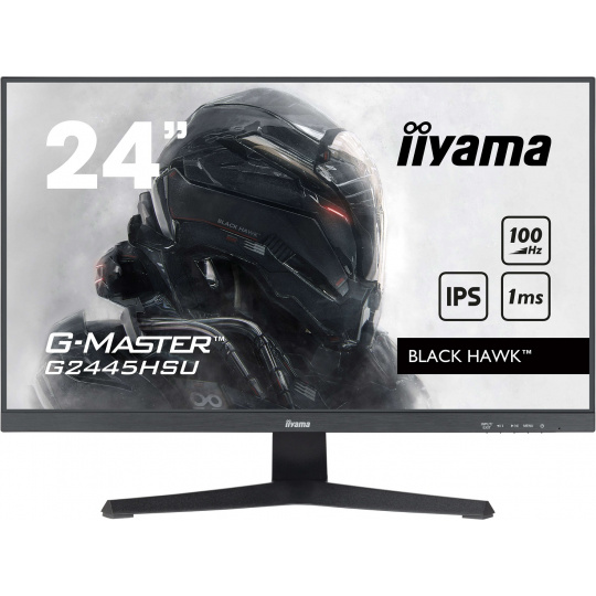 iiyama G-Master/G2445HSU-B2/23,8"/IPS/FHD/100Hz/1ms/Black/3R