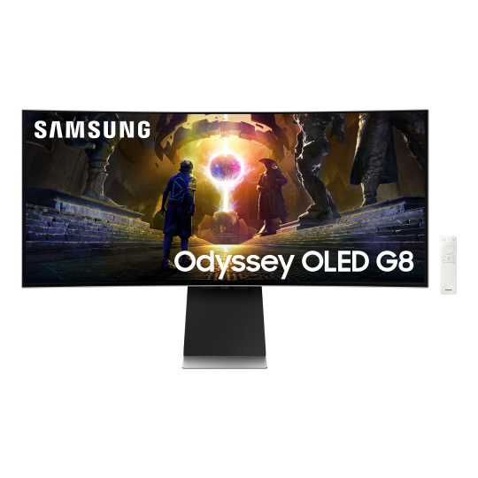 Samsung Odyssey OLED G8/G855D/34"/OLED/3440x1440/175Hz/0,03ms/Silver/3R