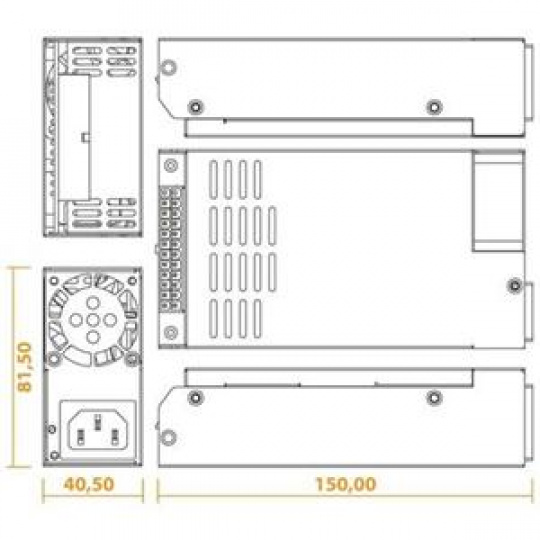 SEASONIC zdroj 300W SSP-300SUG, 80+ Gold, Flex ATX v1.0