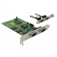 Delock adaptér PCI 4x sériový port