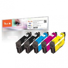 PEACH kompatibilní cartridge Epson 502 MultiPack Plus, 2x6.2ml; 3x5.2ml