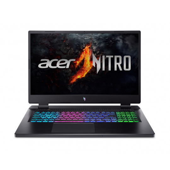 Acer Nitro 17/AN17-42/R7-8845HS/17,3"/QHD/32GB/1TB SSD/RTX 4070/W11H/Black/2R