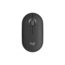 Logitech Pebble Mouse 2 M350s/Cestovní/Optická/4 000 DPI/Bezdrátová Bluetooth/Grafitová