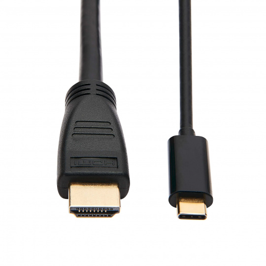 Tripplite Adaptér USB-C / HDMI (Samec/Samec), 4K 60Hz, 4:4:4, HDCP 2.2, černá, 1.8m