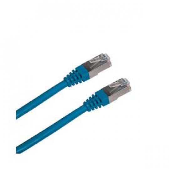 DATACOM Patch cord FTP CAT5E 1m modrý