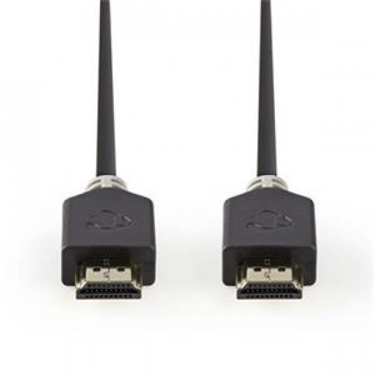 Nedis CVBW34000AT150 - Kabel High Speed HDMI™ s Ethernetem | Konektor HDMI™ - Konektor HDMI™ | 15 m | Antracit