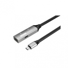 PremiumCord USB-C repeater a prodlužovací kabel Male-Female, 5Gbps Aluminium 10m